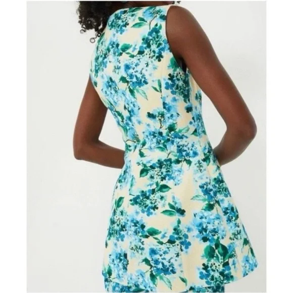 TUCKERNUCK 100% cotton Water's Edge Hydrangea Rhoda Tunic NEW - Picture 5 of 13